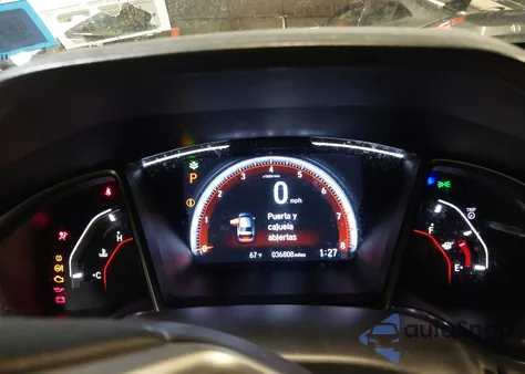 2019 Honda Civic Sport z USA, uszkodzony, nr VIN 2HGFC2F8XKH504968